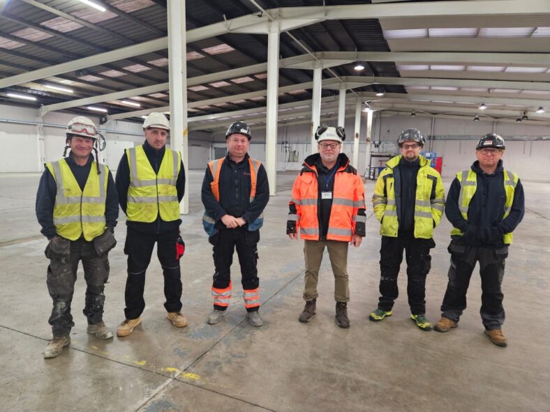 Team for build of Coldstore (S Tysoe Installations Ltd)